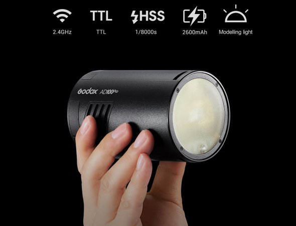 Godox uvedl kompaktní studiový blesk AD100Pro
