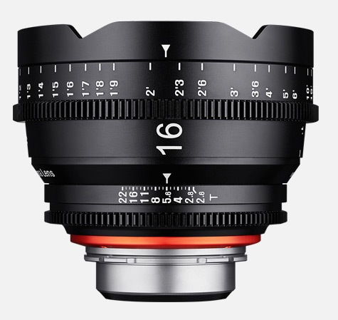 Samyang přichází s video objektivem XEEN 16mm T2.6