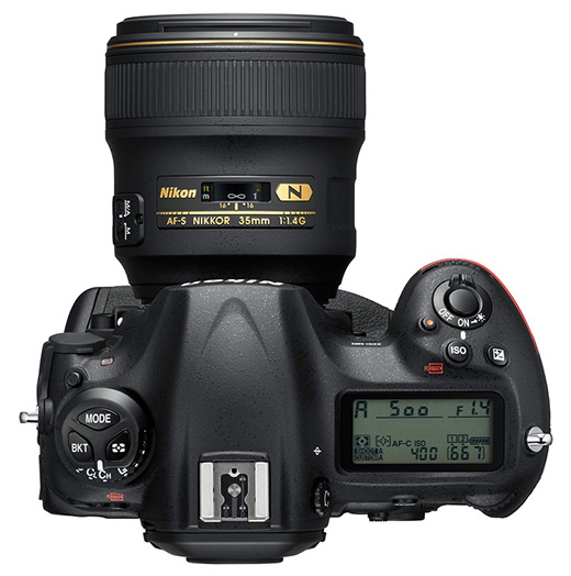 Full frame zrcadlovka Nikon D5 se 4K videosekvencemi