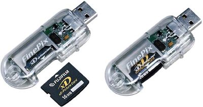 FujiFilm představil USB redukci pro xD Picture Card