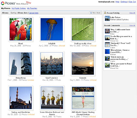 Google představil Picasa Web Albums