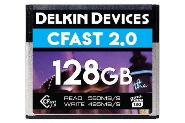 Karty Delkin CFast 2.0 dostávají certifikaci VPG-130 pro video