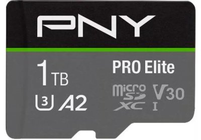PNY uvedlo 1TB kartu PRO Elite Class 10 U3 V30 microSDXC