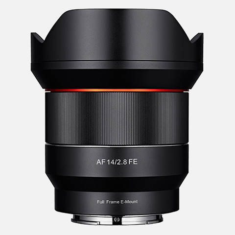 Samyang AF 14mm F2.8 FE pro Sony FE s autofokusem