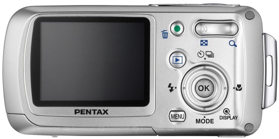 Chvilkově podvodní Pentax Optio WPi