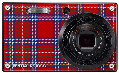 Pentax Optio RS1000 s měnitelným vzhledem