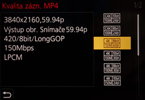 Panasonic Lumix GH5: video-profesionál