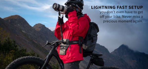 Pohotový monopod Steadify si připnete na sebe