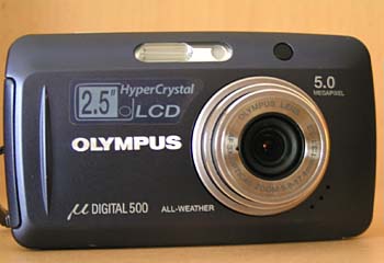 Digital µ 500: Rychlý konzervativní pětimegapixel