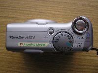 Canon PowerShot A520: Tak trochu jiné Áčko s plným manuálem