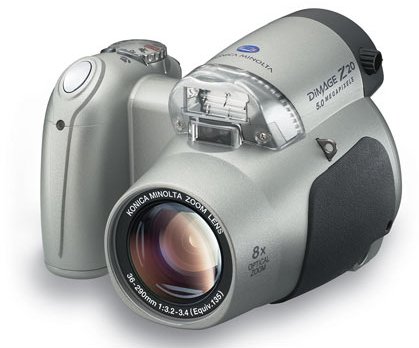 Minolta oznamuje ceny DiMAGE Z20, Z5 a E50