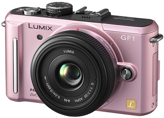 Panasonic Lumix GF1 nyní i v růžové barvě
