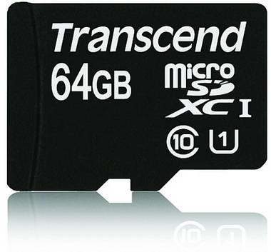 Paměťová karta Transcend microSDXC 64GB UHS-I