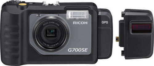 Ricoh G700SE s GPS, Bluetooth a Wi-Fi
