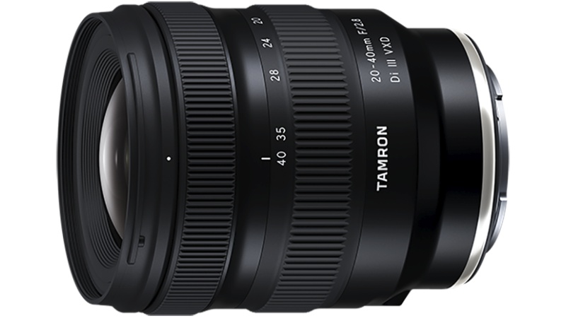 Tamron oznámil vývoj objektivu 20-40mm f/2.8
