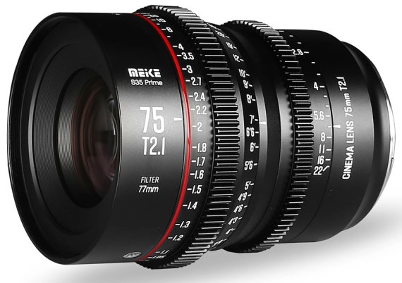Meike uvádí objektiv S35 75mm T2.1