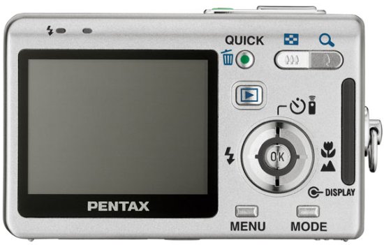 Pentax Optio S5n: Štíhlý elegán