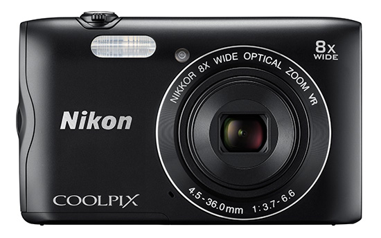 Levný kompakt Nikon Coolpix A300 s 8× optickým zoomem