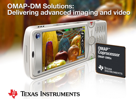 Nový procesor Texas Instrument až pro 20MPx fotomobily