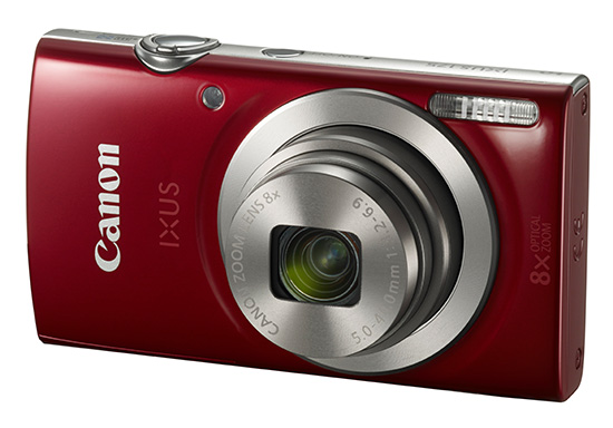 Stylový kompakt Canon IXUS 175 přináší 8× optický zoom