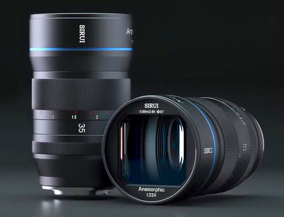 Sirui uvede 1,33× anamorfický objektiv 35mm F1.8