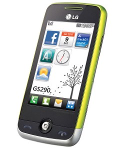LG GS290 – Svěží sušenka s podporou sociálních sítí