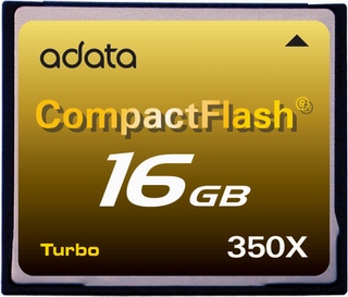 A-Data přichází s rychlou CF kartou 350X