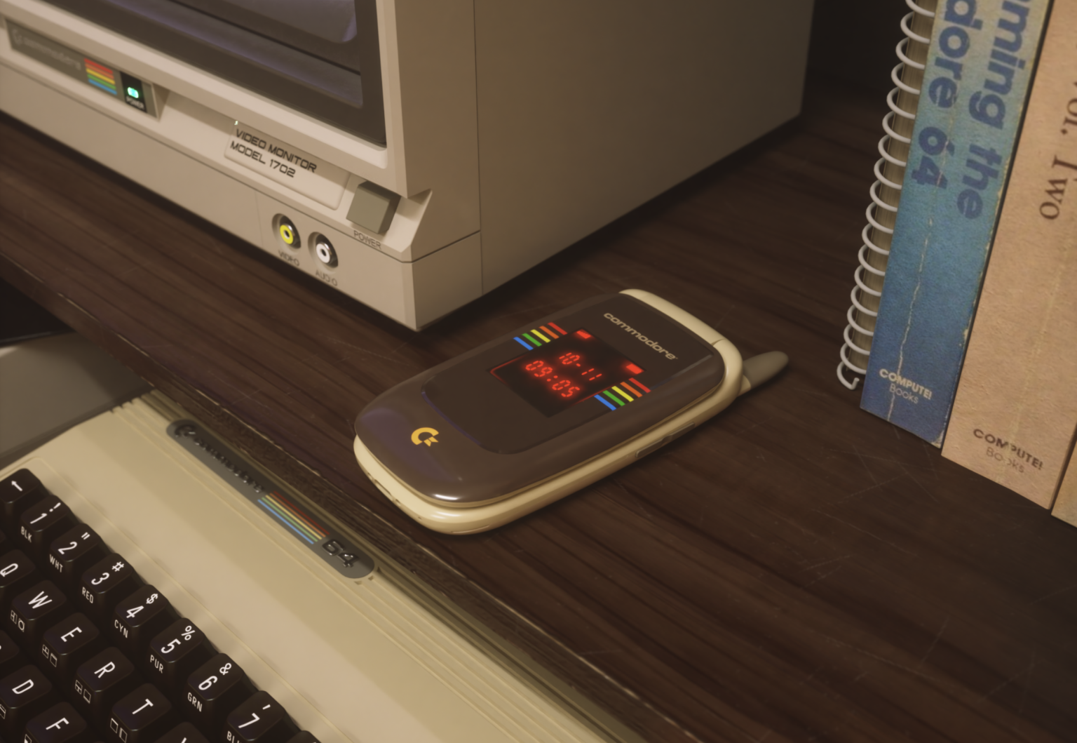 Commodore odhalil retro mobil, který zablokuje sociální sítě