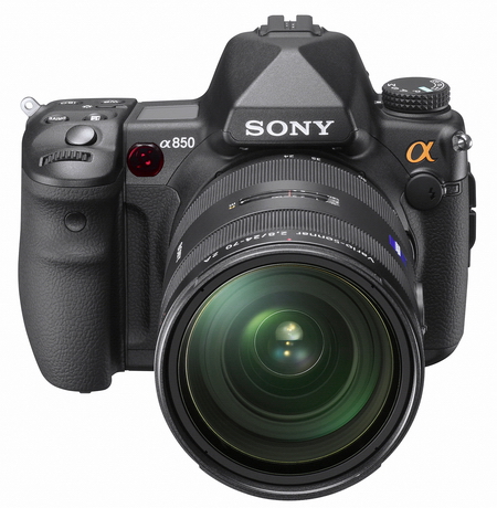 Sony Alpha 850 a 900 s novým firmwarem