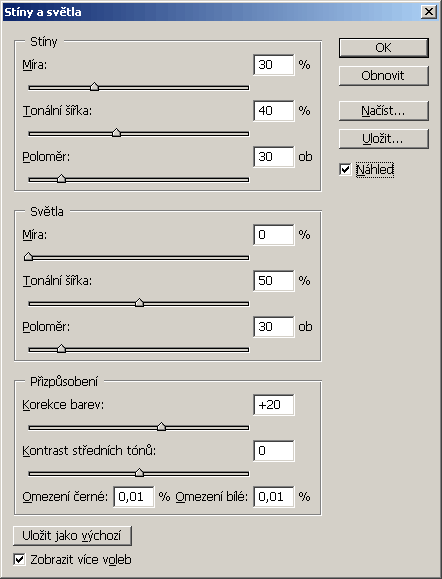Úpravy fotografií v PC, 6.díl - jas