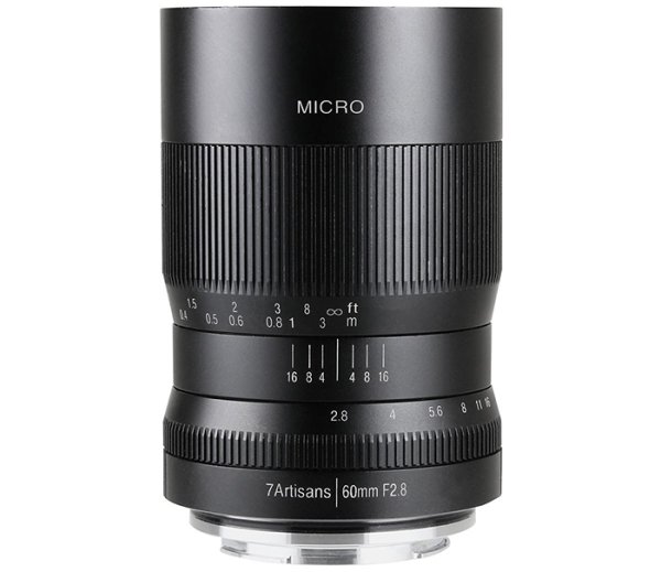 Nový makro objektiv 7Artisans 60mm F2.8