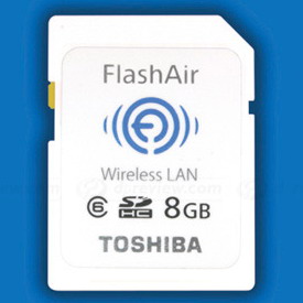 Toshiba FlashAir, SDHC karty s Wi-Fi