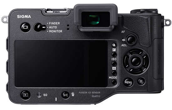 Sigma sd Quattro a Quattro H, APS-C a APS-H Foveon v netradičním těle