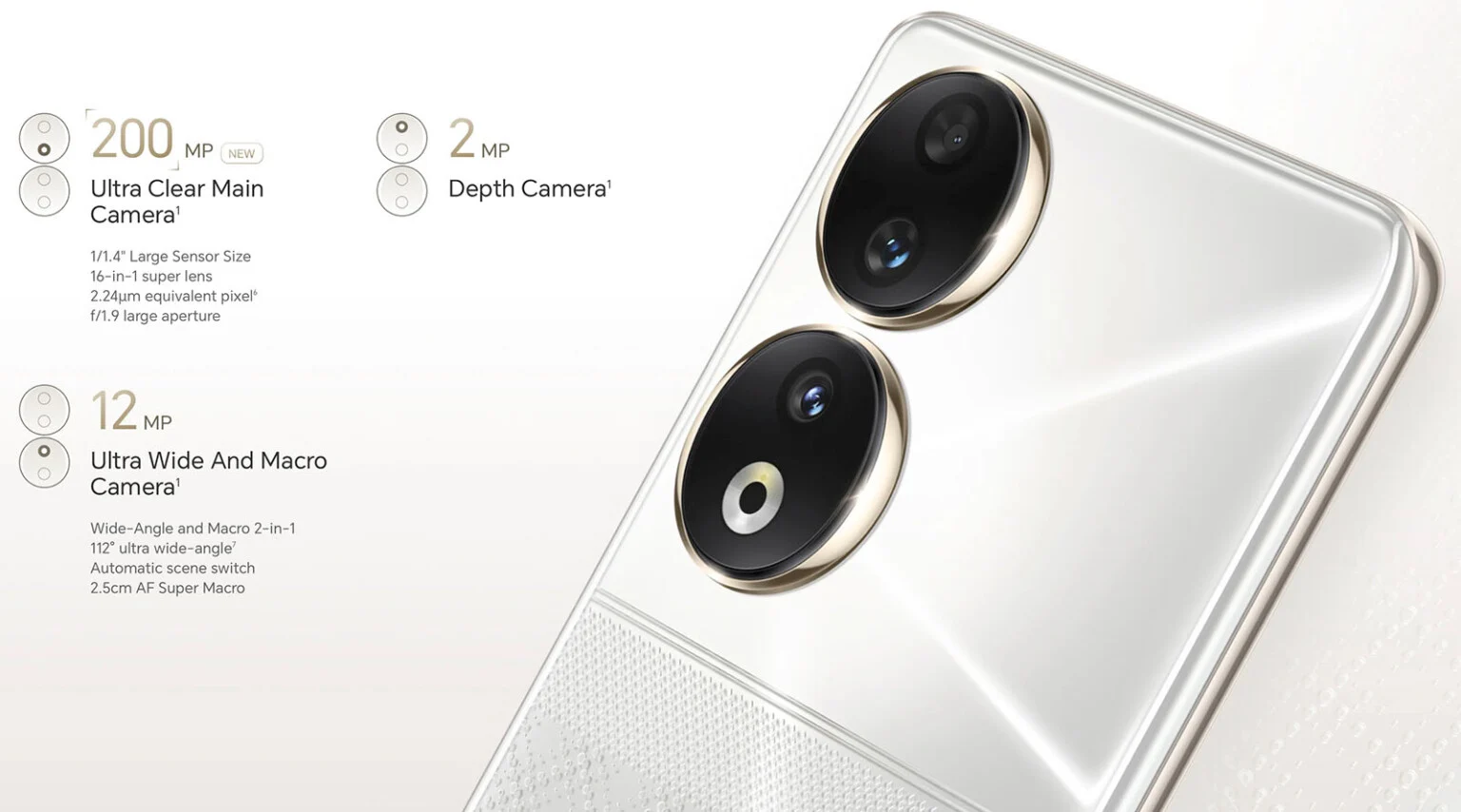 Honor 90 přichází do Evropy s 200MPx fotoaparátem a 6,7" displejem AMOLED