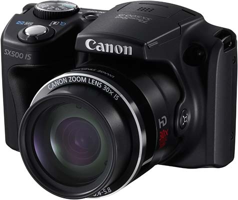 Canon PowerShot SX500 IS s 30× optickým zoomem
