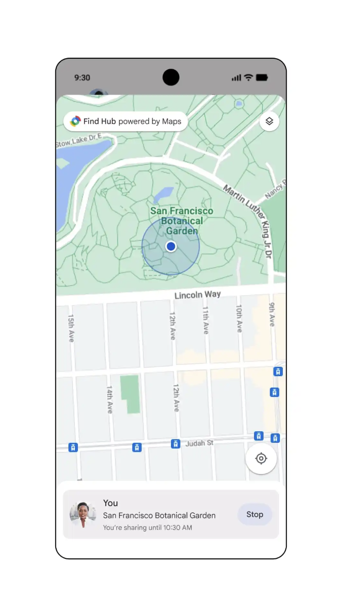 Aplikace Zprávy od Googlu spouští sdílení polohy v reálném čase