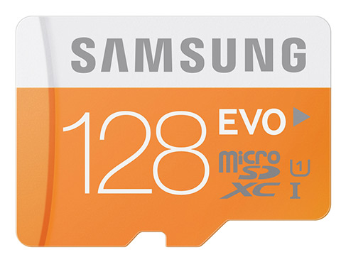 Samsung navyšuje kapacitu microSDXC karet EVO na 128 GB