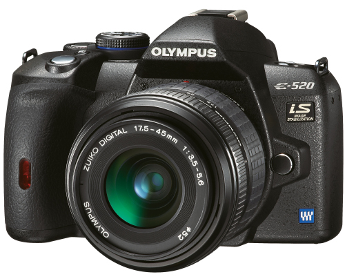 Olympus E-520: 10 megapixelů se stabilizací