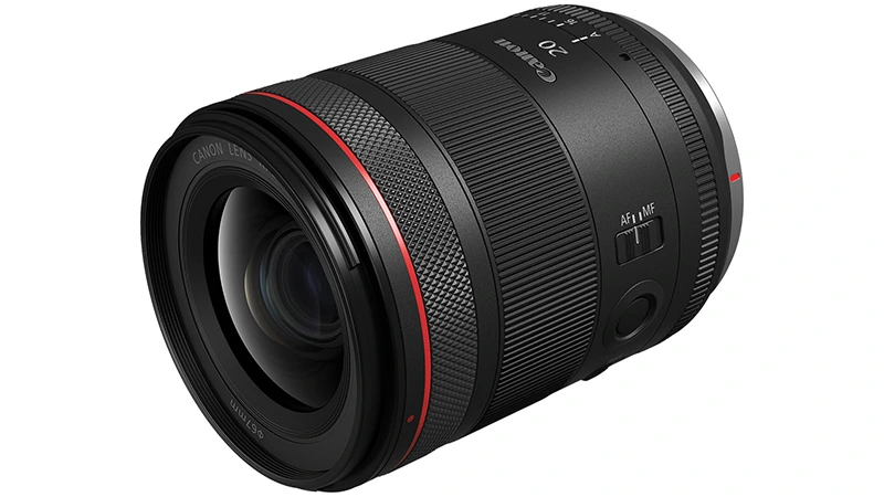 Canon představil hybridní světelný širokáč RF 20mm F1.4 L VCM