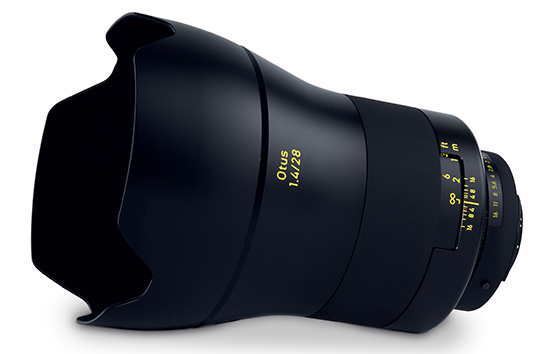 Širokoúhlý vysoce světelný objektiv ZEISS Otus 1.4/28