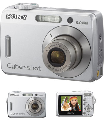 Sony Cyber-shot DSC-S500: Nejlevnější 6mego od Sony