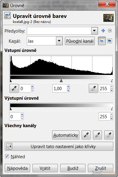 Fotíme s Koalou: Software, RAWy, obrazové formáty