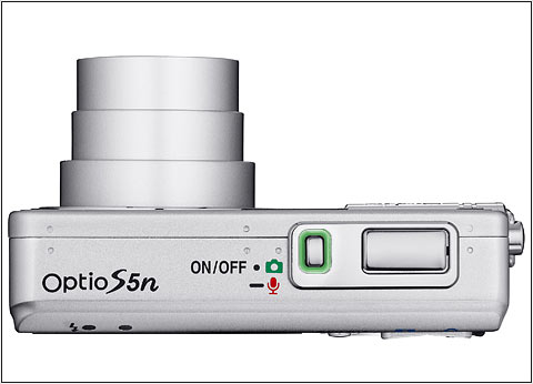 Pentax Optio S5n: Štíhlý elegán