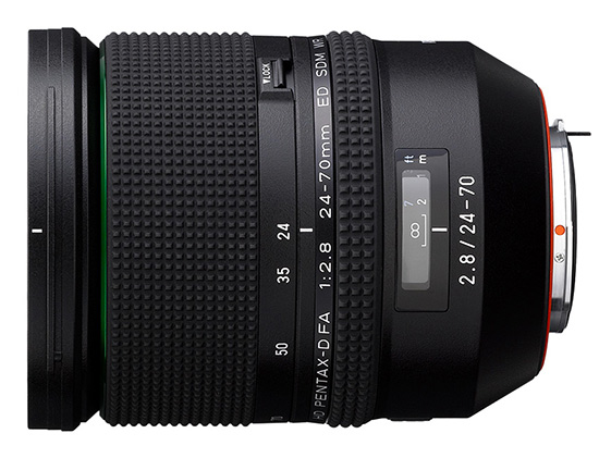 Full frame objektiv Pentax-D FA 24-70mm F2.8 ED WR
