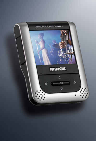 Kapesní přehrávač, záznamník a fotoalbum Minox DMP 3