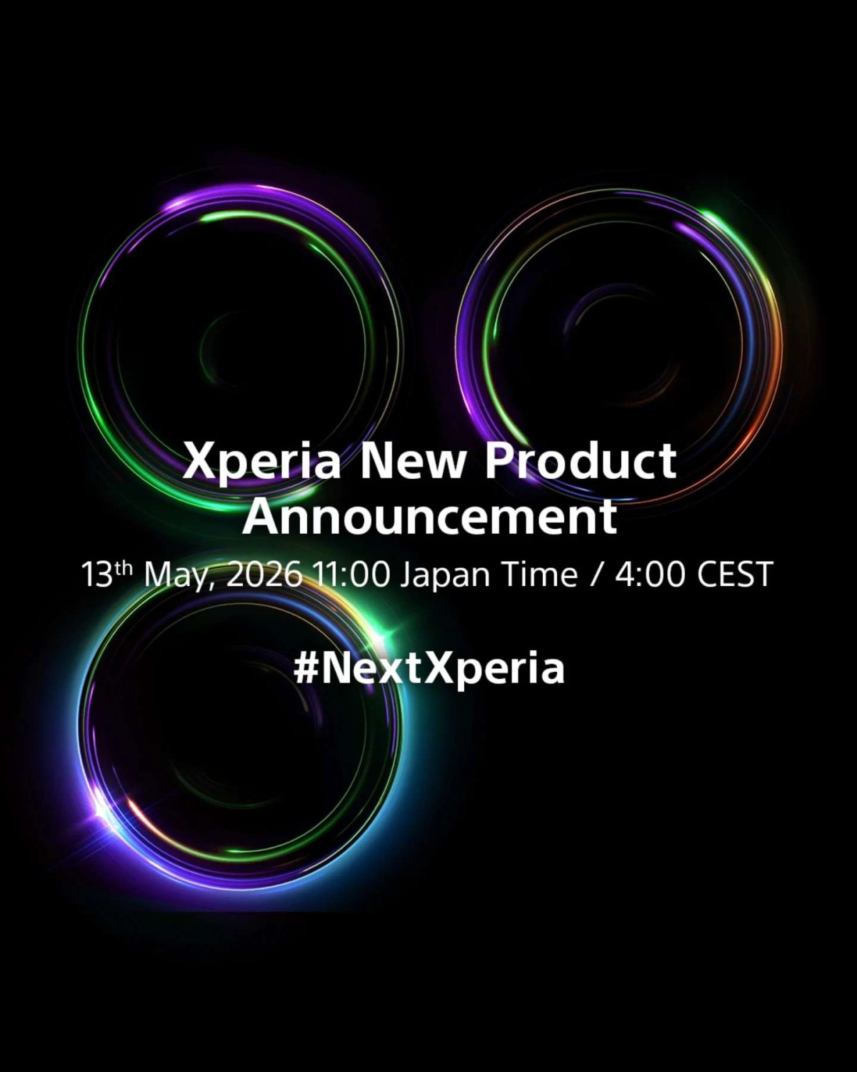Konec spekulací - Sony Xperia 1 VIII se představí už 13. května