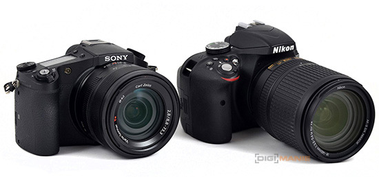 1" vs. APS-C: Sony RX10 vs. Nikon D3300+18-140mm