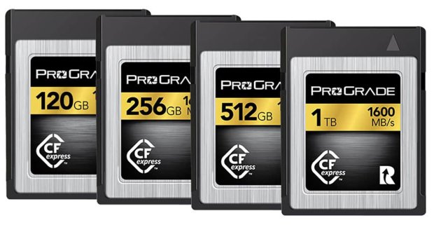 ProGrade Digital uvádí karty CFexpress s 1600 MB/s