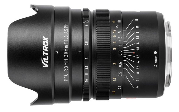 Širokoúhlý Viltrox 20mm f/1.8 nyní i pro Nikon Z