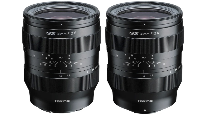 Tokina uvedla vysoce světelný objektiv SZ 33mm F1.2 pro APS-C